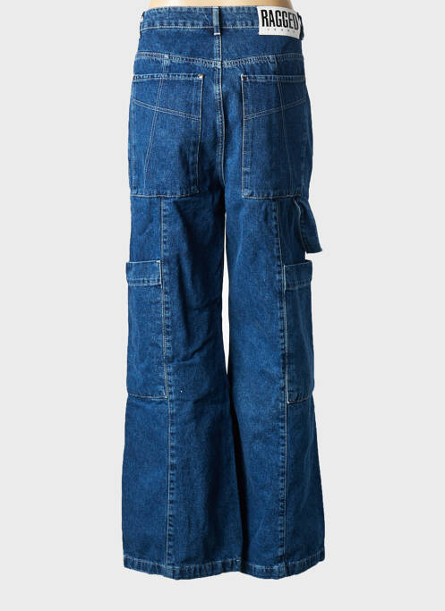 Blugi cu croială dreaptă albastru RAGGED PRIEST femeie