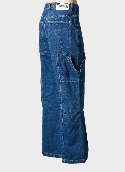 Blugi cu croială dreaptă albastru RAGGED PRIEST femeie