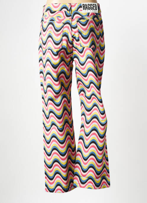 Blugi cu croială dreaptă roz RAGGED PRIEST femeie