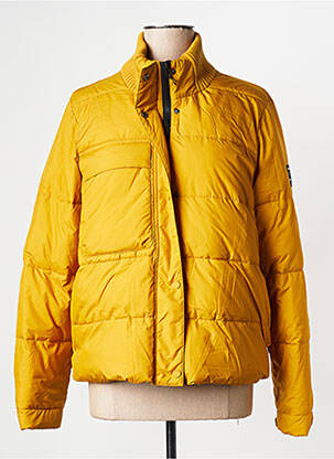 Geacă matlasată galben ECOALF femeie