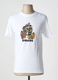Tricou alb GOUACHE homme