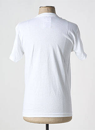 Tricou alb GOUACHE bărbat