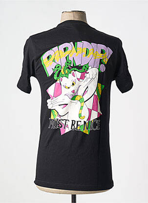 Tricou negru RIPNDIP bărbat