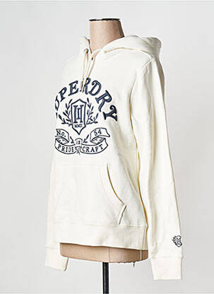 Hanorac bej SUPERDRY femeie