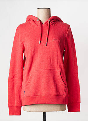 Hanorac roșu SUPERDRY femeie