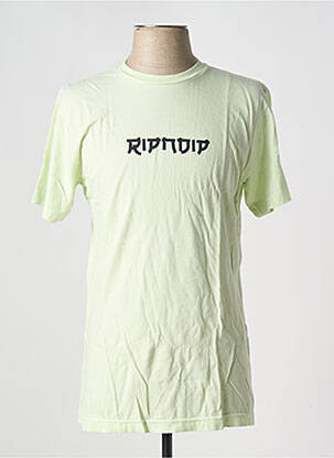 Tricou galben RIPNDIP bărbat