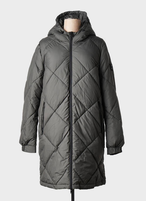 Geacă matlasată gri ECOALF femeie