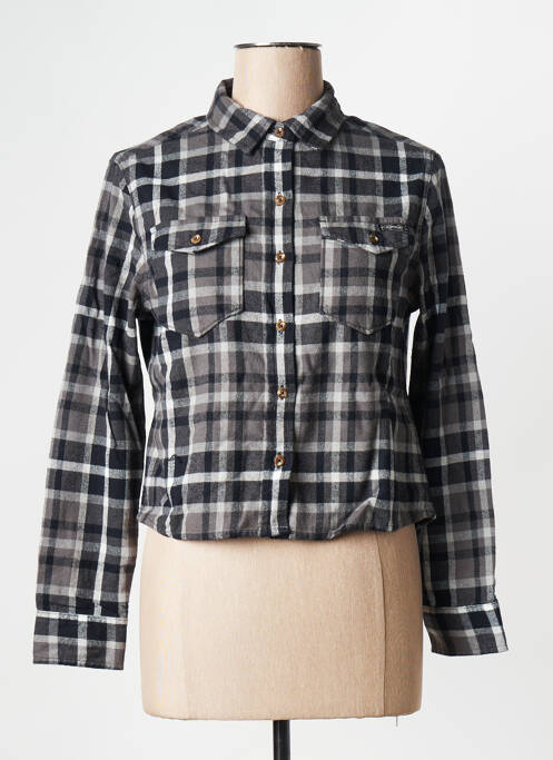 Cămașă gri SUPERDRY femeie