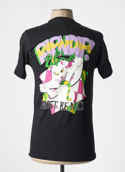 Tricou negru RIPNDIP bărbat