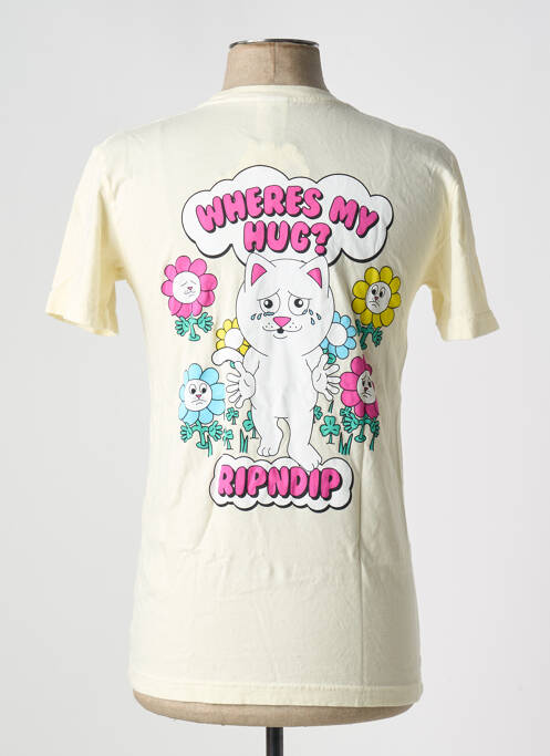 Tricou bej RIPNDIP bărbat