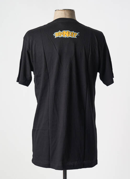 Tricou negru RIPNDIP bărbat