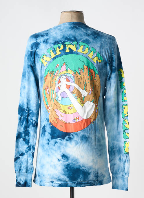 Tricou albastru RIPNDIP bărbat