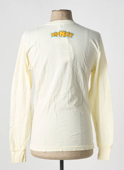 Tricou alb RIPNDIP bărbat
