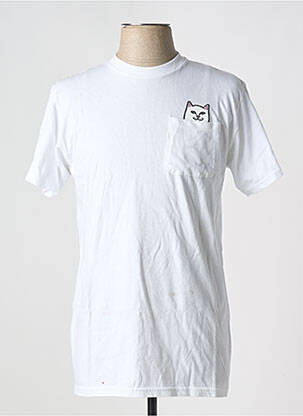 Tricou alb RIPNDIP bărbat