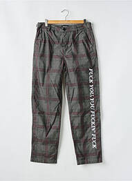 Pantalon drept negru RIPNDIP homme