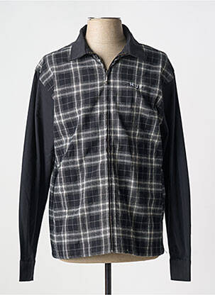 Cămașă cu mâneci lungi negru HUF bărbat