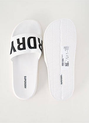Sandale/pantofi decupați alb SUPERDRY femeie