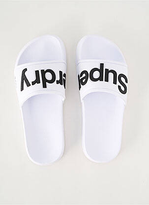 Sandale/pantofi decupați alb SUPERDRY femeie