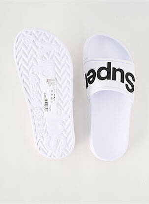 Sandale/pantofi decupați alb SUPERDRY femeie