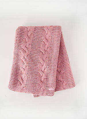 Eșarfă roz SUPERDRY femeie