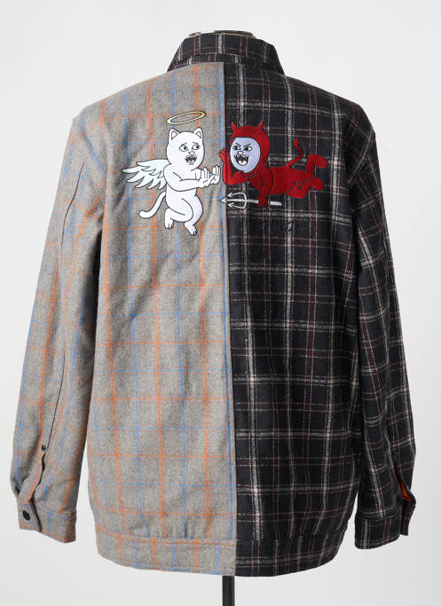 Cămașă cu mâneci lungi gri RIPNDIP bărbat