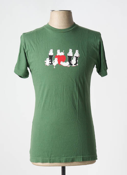 Tricou verde RIPNDIP bărbat