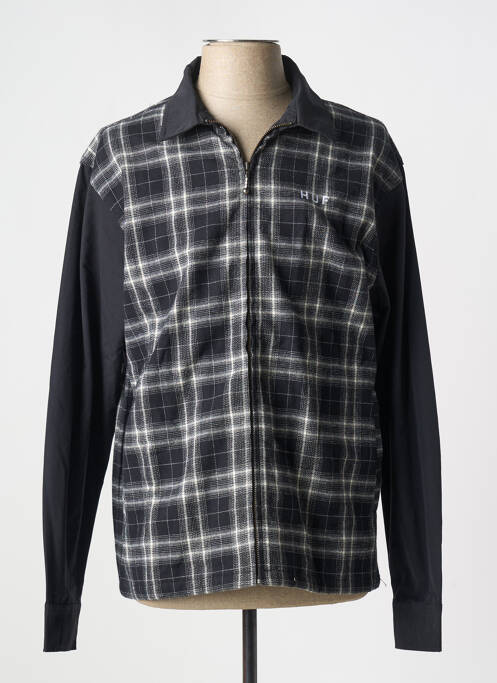 Cămașă cu mâneci lungi negru HUF bărbat