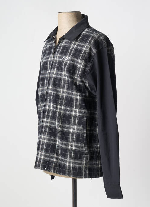 Cămașă cu mâneci lungi negru HUF bărbat