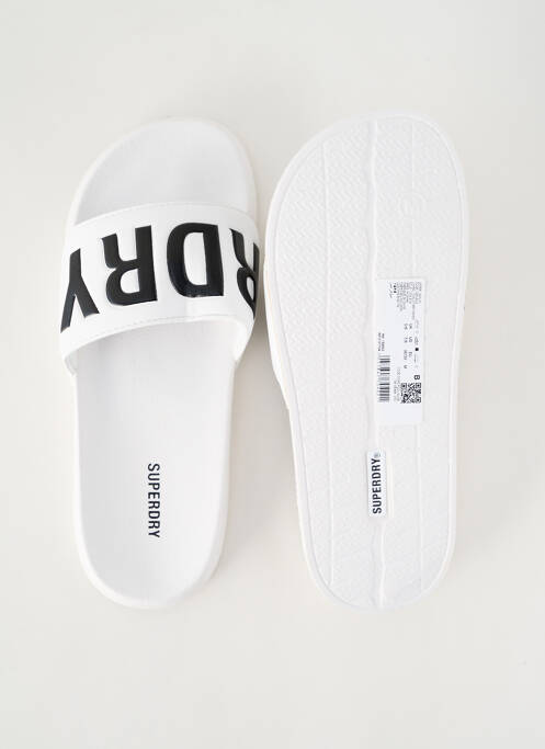 Sandale/Pantofi decupați alb SUPERDRY femeie