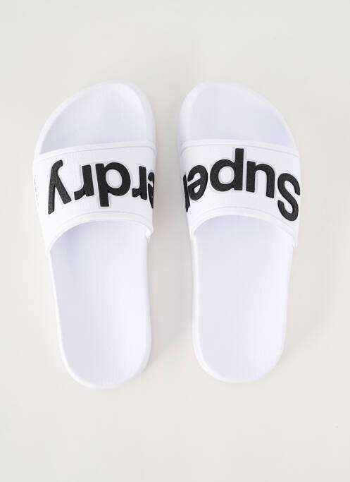 Sandale/Pantofi decupați alb SUPERDRY femeie