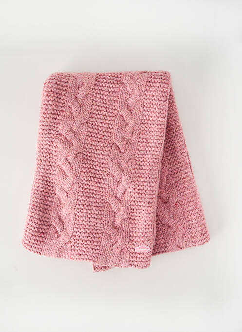 Eșarfă roz SUPERDRY femeie