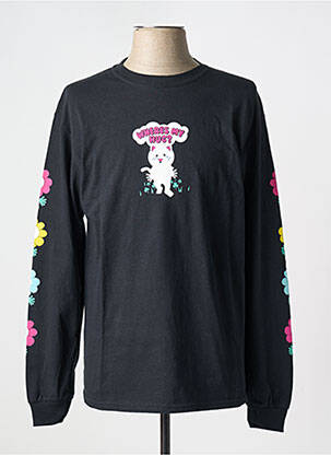 Tricou negru RIPNDIP bărbat