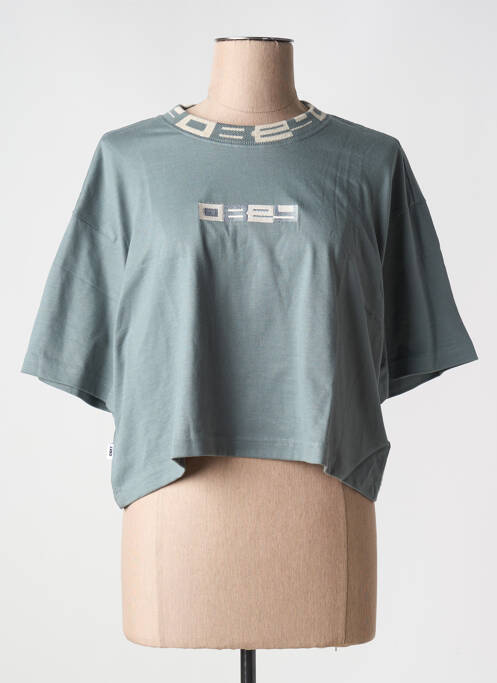 Tricou albastru OBEY femeie