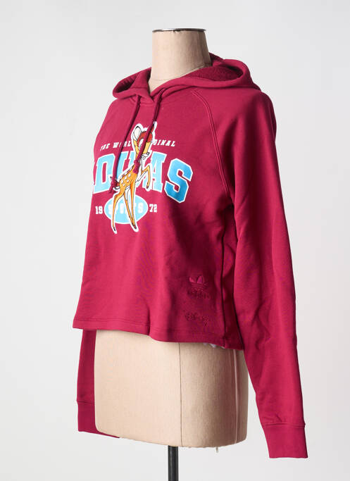 Hanorac roșu ADIDAS femeie