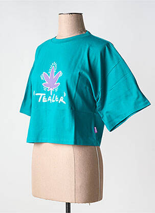 Tricou verde TEALER femeie