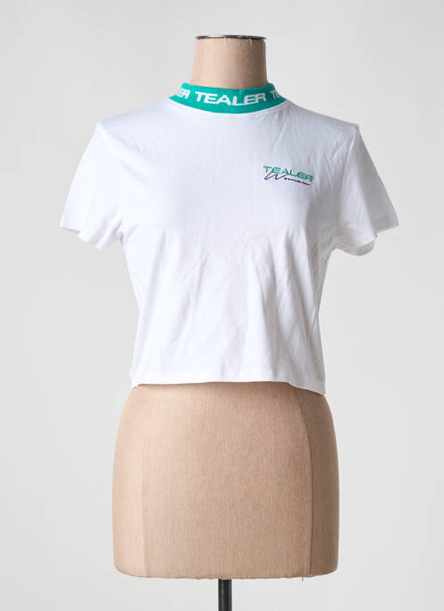 Tricou alb TEALER femeie