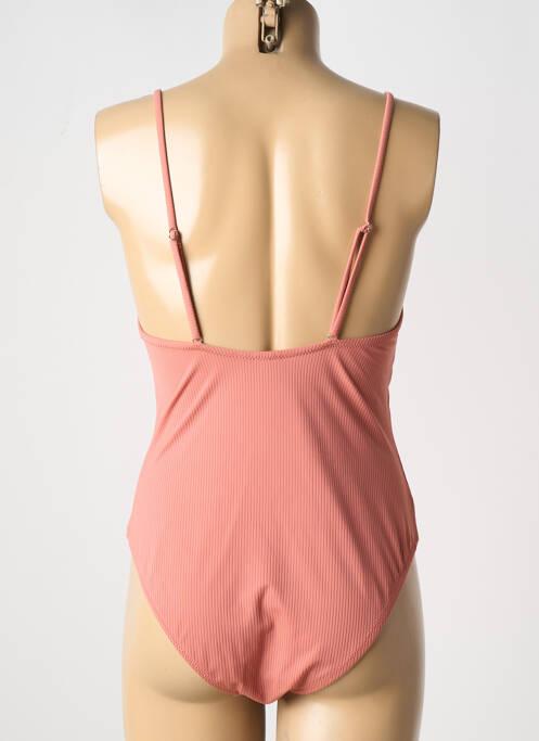 Costum de baie dintr-o singură piesă roz PIECES femeie