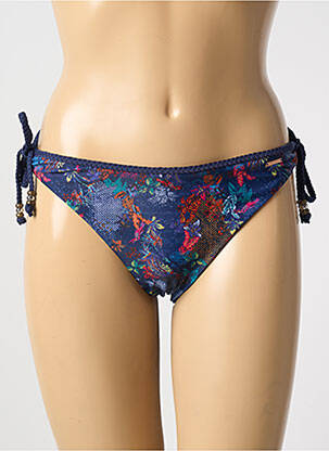 Chiloți de baie albastru SUPERDRY femeie