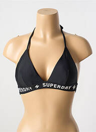 Sutien de costum de baie negru SUPERDRY femme