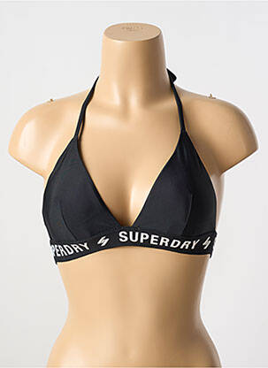 Sutien de costum de baie negru SUPERDRY femeie