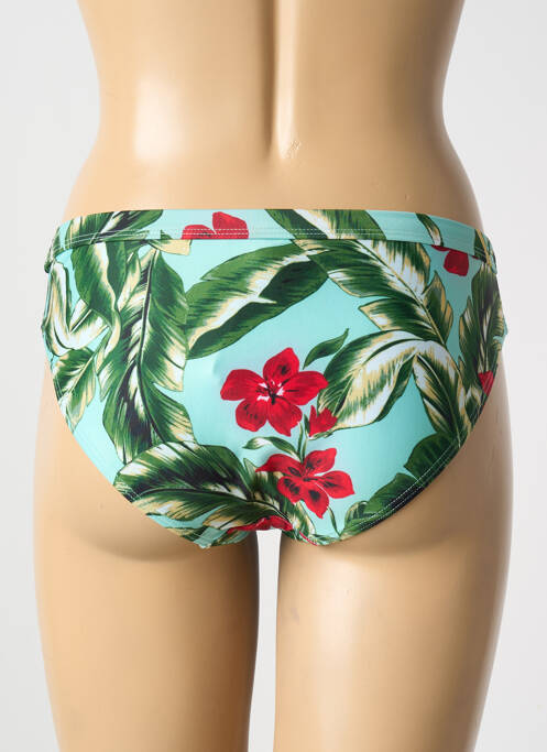 Chiloți de baie verde SUPERDRY femeie