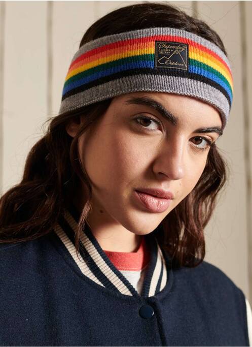 Accesoriu pentru păr gri SUPERDRY femeie