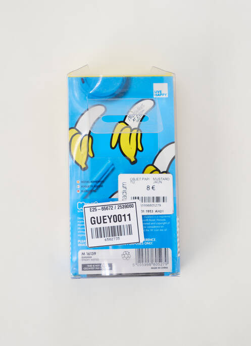 Accesoriu divers galben MUSTARD unisexe