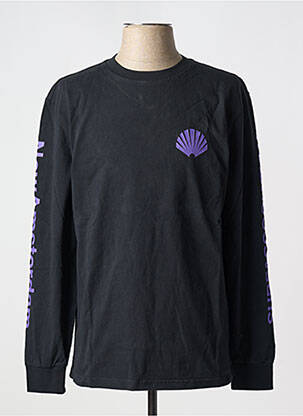 Tricou negru NEW AMSTERDAM SURF ASSOCIATION bărbat