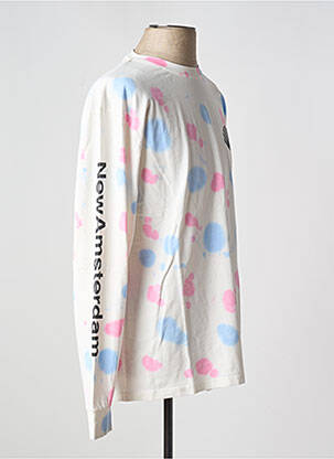 Tricou roz NEW AMSTERDAM SURF ASSOCIATION bărbat