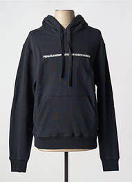 Hanorac negru NEW AMSTERDAM SURF ASSOCIATION homme