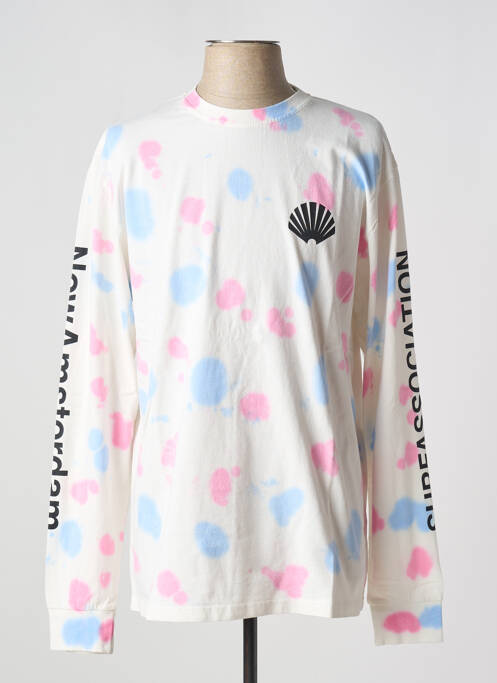 Tricou roz NEW AMSTERDAM SURF ASSOCIATION bărbat