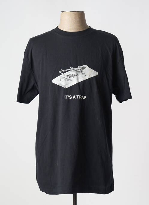 Tricou negru NEW AMSTERDAM SURF ASSOCIATION bărbat