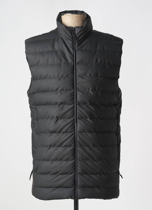 Geacă matlasată negru RAINS bărbat