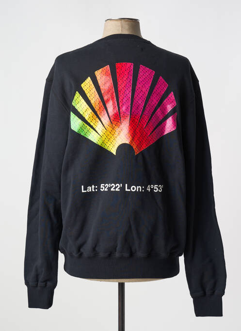 Hanorac negru NEW AMSTERDAM SURF ASSOCIATION bărbat